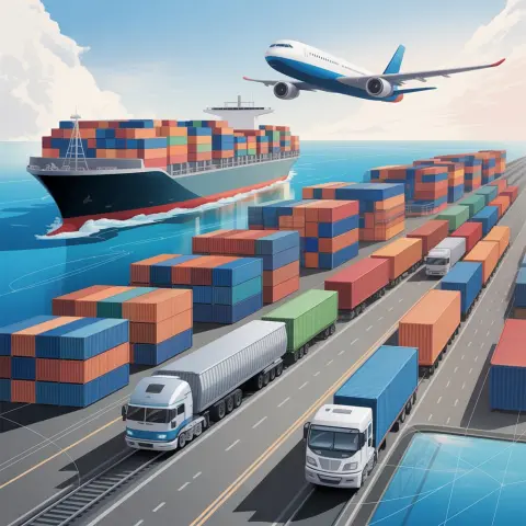 Import - Cargo -Indonesia - dari -USA & Jepang -untuk - Suku -Cadang - Mesin -Industri